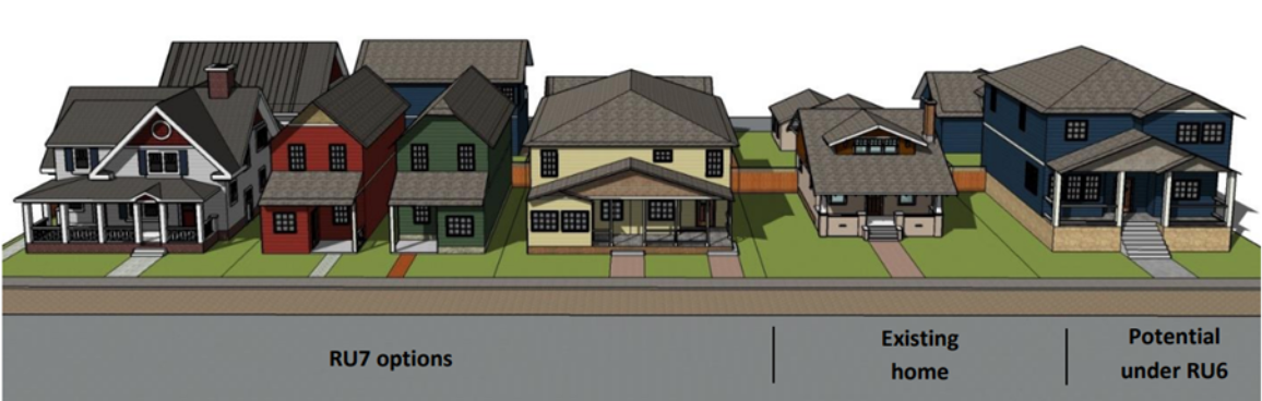schematic of zoning and housing